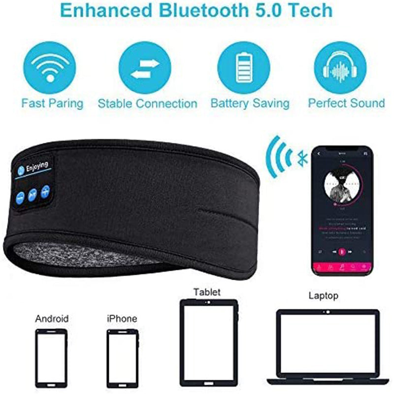Bluetooth Sleeping Headband & Headphones