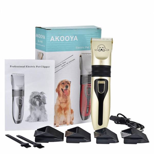 Electric Dog Hair Trimmer Kit